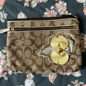 Vintage coach clutch
